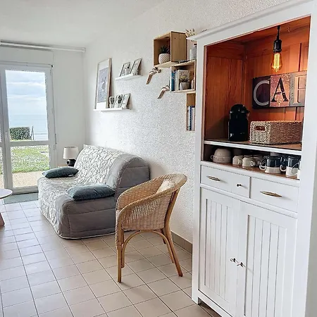 Apartamento Joli T2 En Front De Avec Acces Direct Plage, Terrasse Privative, Parking Et Wi-fi Gratuit - Fr-1-361-45