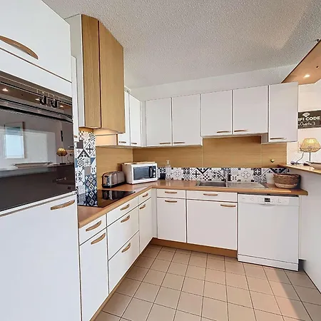 Joli T2 En Front De Avec Acces Direct Plage, Terrasse Privative, Parking Et Wi-fi Gratuit - Fr-1-361-45 Daire