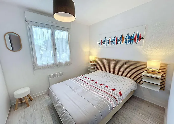 Apartmán Joli T2 En Front De Avec Acces Direct Plage, Terrasse Privative, Parking Et Wi-fi Gratuit - Fr-1-361-45 *